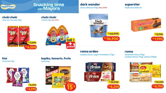 Hypermart Promo Camilan (instagram)